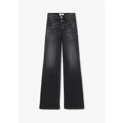 Jeans flare, très évasé PULP high flare, longueur 34 noir Nia