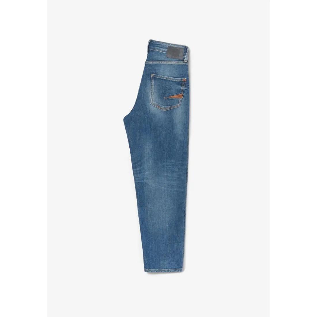 Jeans garçon, loose, large ARNAU, longueur 34 bleu