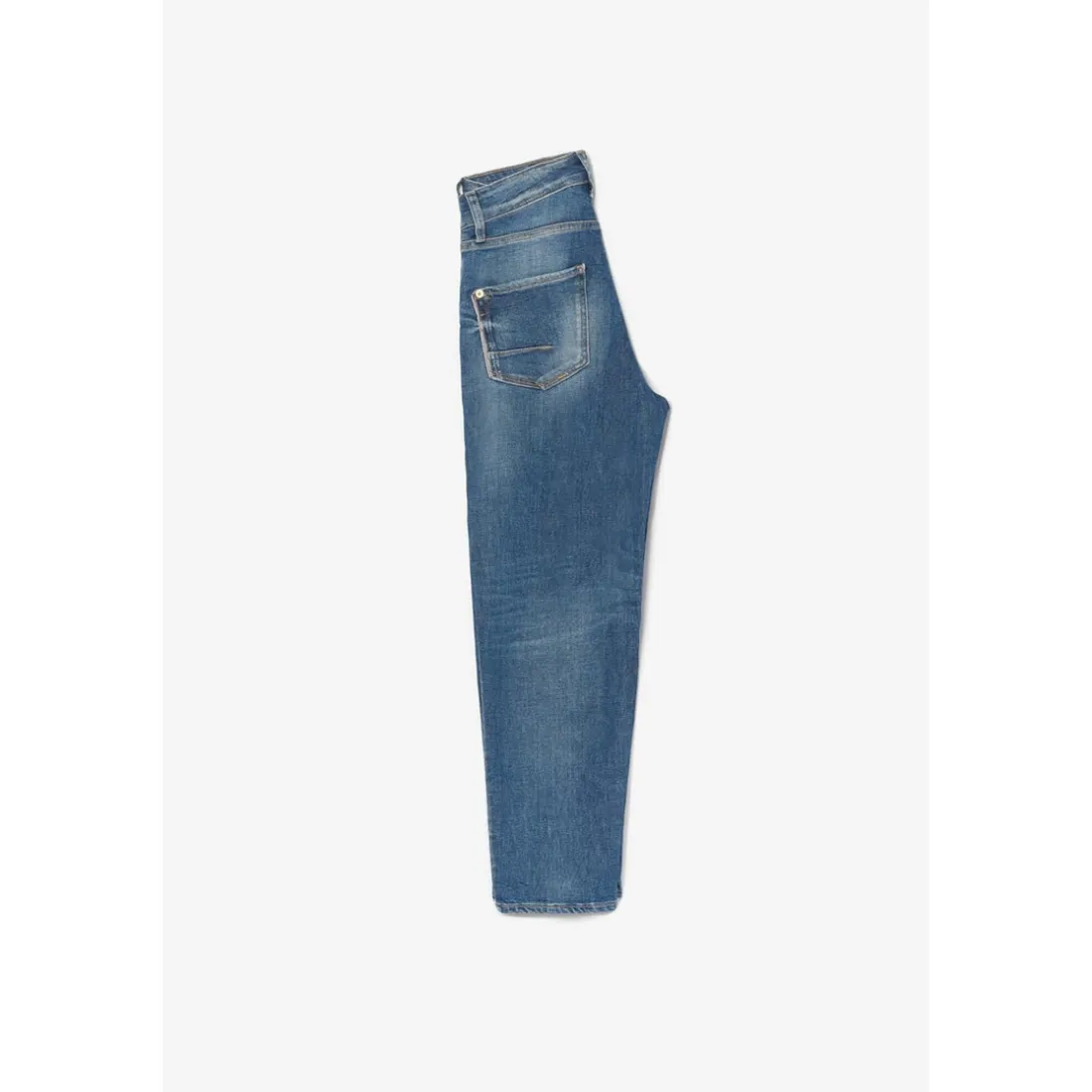 Jeans garçon, loose, large ARNAU, longueur 34 bleu