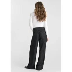 Jeans loose, large SCOTTY, longueur 34 noir Esme