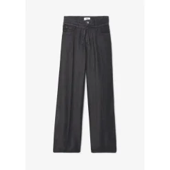 Jeans loose, large SCOTTY, longueur 34 noir Esme