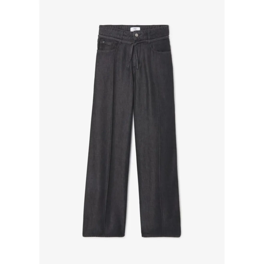 Jeans loose, large SCOTTY, longueur 34 noir Esme