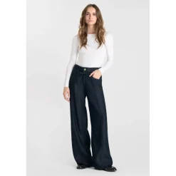 Jeans loose, large SCOTTY, longueur 34 bleu Zara
