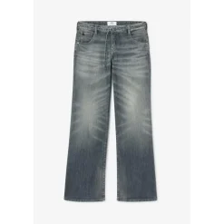 Jeans loose, large wide leg , longueur 34 gris Gwen