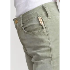 Jeans Marylou mom 400/17, 7/8ème kaki