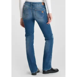 Jeans push-up regular, droit PULP, longueur 34 bleu Page en coton