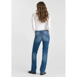 Jeans push-up regular, droit PULP, longueur 34 bleu Page en coton