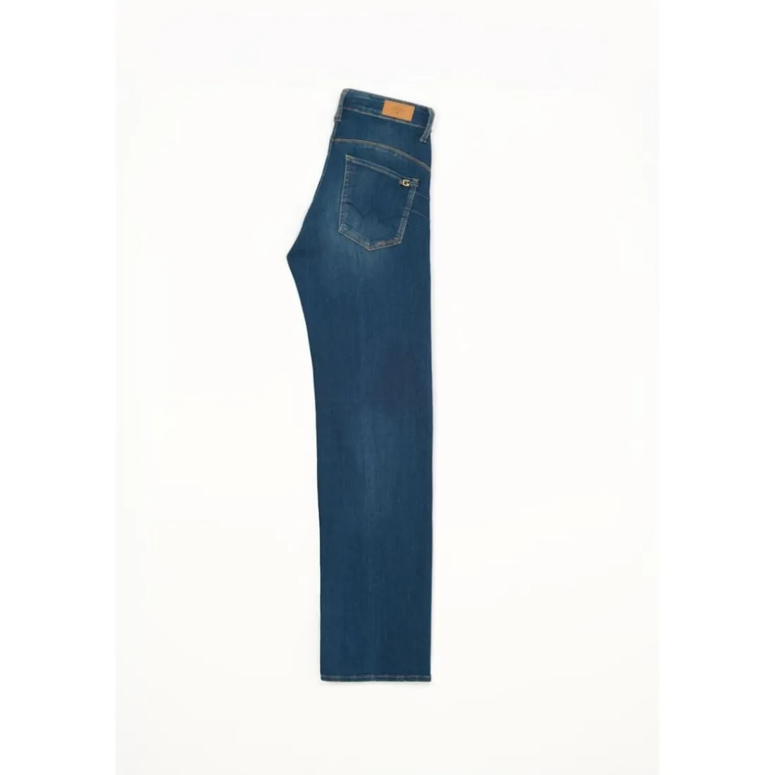 Jeans push-up regular, droit taille haute PULP, longueur 34 bleu Hope