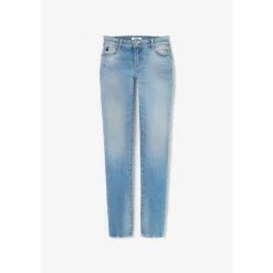 Jeans push-up slim PULP, longueur 34 bleu en coton Mae