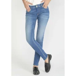 Jeans push-up slim PULP, longueur 34 bleu Noémie