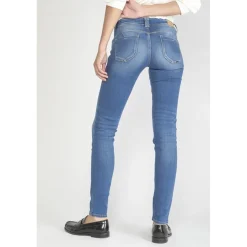 Jeans push-up slim PULP, longueur 34 bleu Noémie