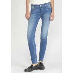 Jeans push-up slim PULP, longueur 34 bleu Noémie