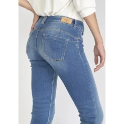 Jeans push-up slim PULP, longueur 34 bleu Noémie