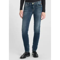 Jeans push-up slim PULP, longueur 34 bleu en coton Hattie