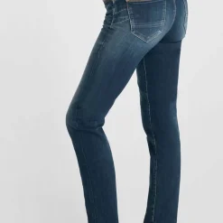 Jeans push-up slim taille haute PULP, 7/8ème bleu Trix