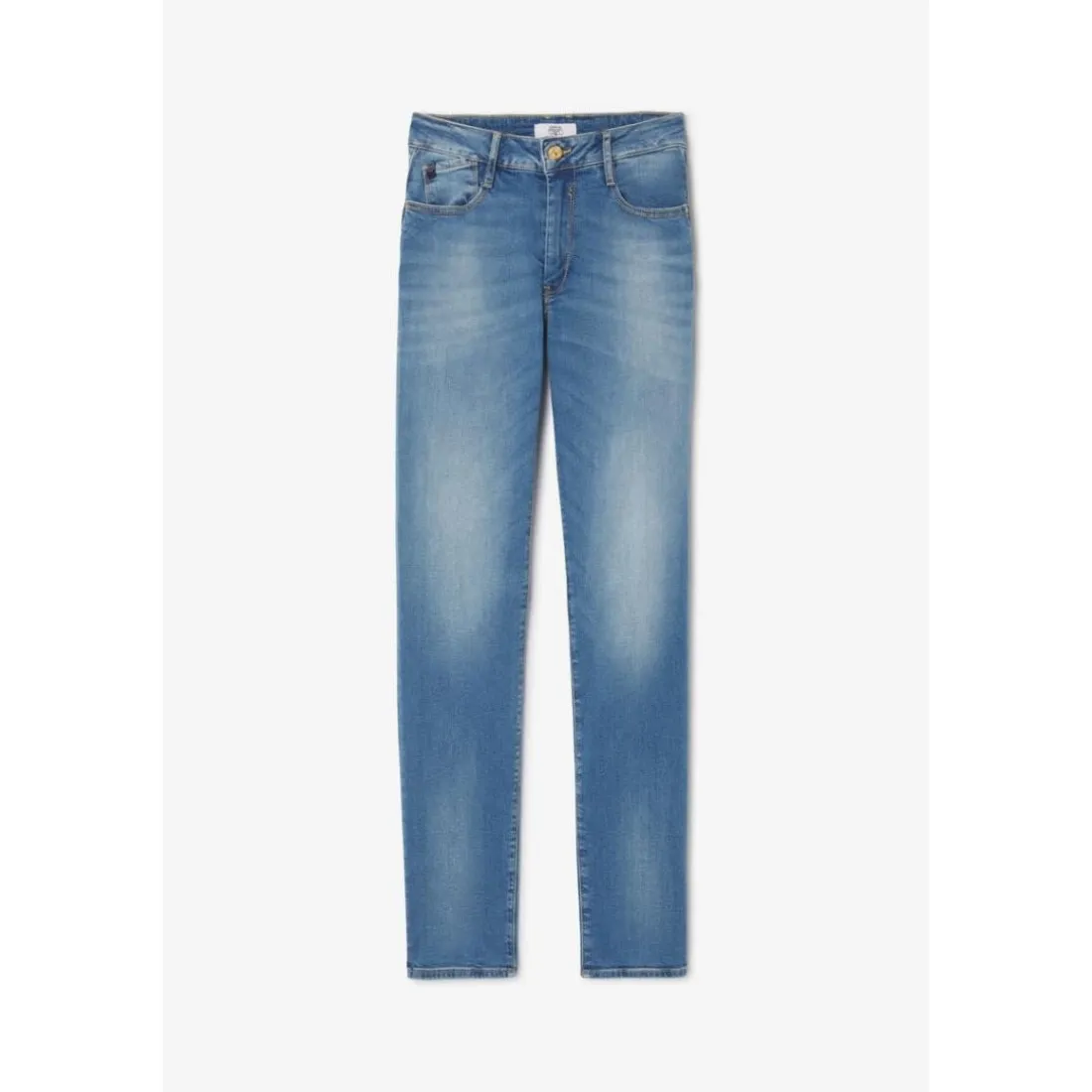 Jeans push-up slim taille haute PULP, longueur 34 bleu Ruth