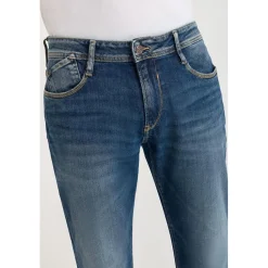 Jeans regular, droit 800/12, longueur 34 bleu Seth