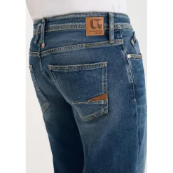 Jeans regular, droit 800/12, longueur 34 bleu Seth