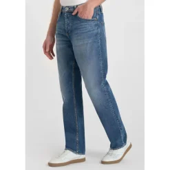 Jeans regular, droit 800/60 loose , longueur 34 bleu Seth