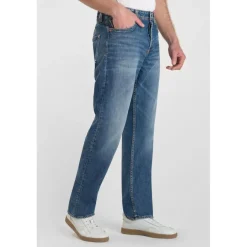 Jeans regular, droit 800/60 loose , longueur 34 bleu Seth