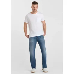 Jeans regular, droit 800/60 loose , longueur 34 bleu Seth