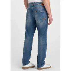 Jeans regular, droit 800/60 loose , longueur 34 bleu Seth