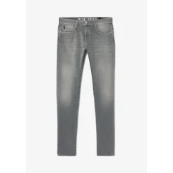 Jeans regular, droit jogg 800/12 regular , longueur 34 gris en coton Matt