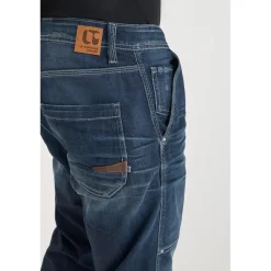 Jeans regular, droit loose, longueur 34 bleu Ben