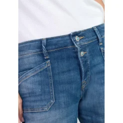 Jeans regular, droit PRISKA, 7/8ème bleu Nell