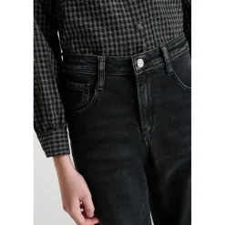 Jeans regular, droit REVERS, longueur 34 noir Ines