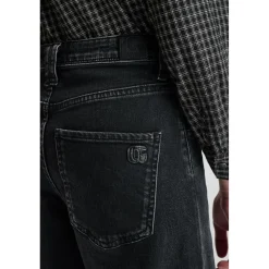 Jeans regular, droit REVERS, longueur 34 noir Ines