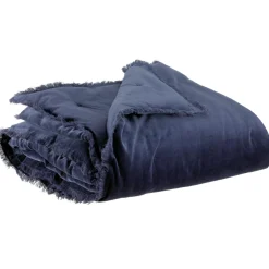 Jeté uni Fara Marine 240 x 260