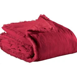 Jeté uni Fara Rubis 240 x 260