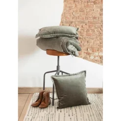Jeté uni Fara Thym 240 x 260