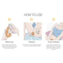 Joi - Vibromasseur tête rotative et stimulateur clitoridien - violet