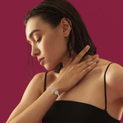 Jonc Femme So Charm - B4227-ARGENT - Bracelet Mode Argenté