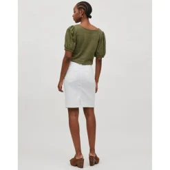 Jupe courte blanc Noor