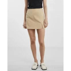 Jupe courte marron Elise