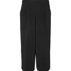 Jupe culotte taille moyenne noir Yas