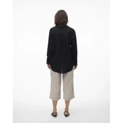 Jupe culotte taille moyenne gris Trix