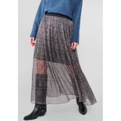 Jupe droite AMOUS multicolore Vera