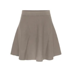 Jupe en maille gris Ria