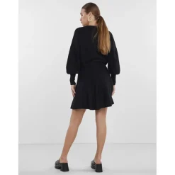 Jupe en maille noir Sloan
