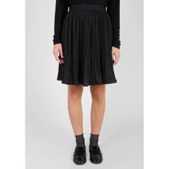 Jupe evasée, patineuse OKI noir Léna Agnes