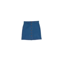 Jupe LAIS bleu stone en coton