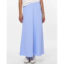 Jupe midi bleu Fern