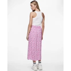 Jupe portefeuille Tala rose en viscose Dee