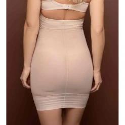Jupe taille haute gainante Beige Bye Bra