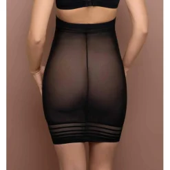 Jupe taille haute gainante Noire Bye Bra