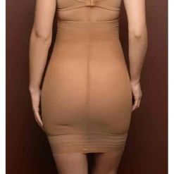 Jupe taille haute gainante Marron Bye Bra